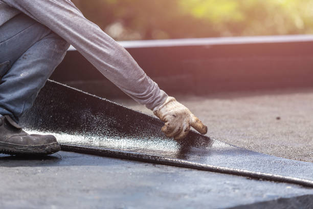 Professional Emergency Waterproofing technician working in Cunningham, KS